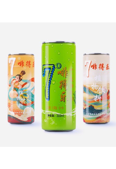 7°啡得乐植物饮料